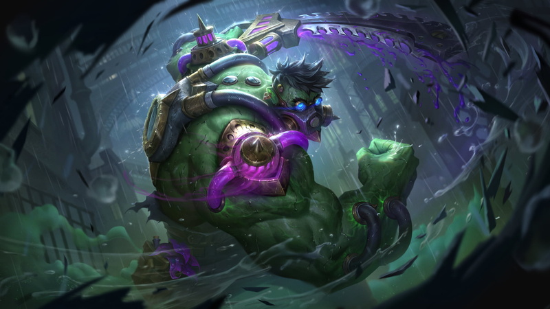1080P, Dr. Mundo (League of Legends), Riot Games, Toxic Mundo, Dr. Mundo, League of Legends, digital art
