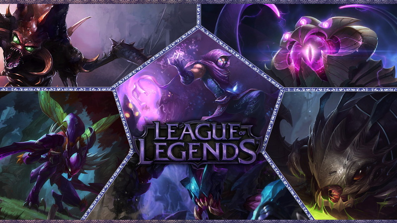 KhaZix (League Of Legends), Malzahar (League Of Legends), Chogath (League Of Legends), League Of Legends, KogMaw (League Of Legends), RekSai (League Of Legends)