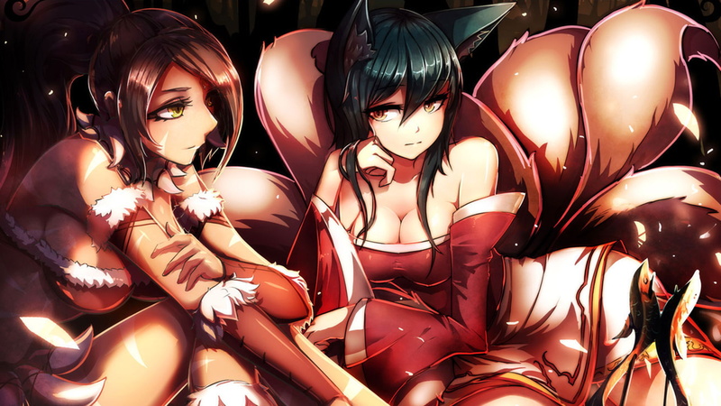 League Of Legends, disguise, people, clothing, human representation, indoors, fashion, women, representation, art and craft, Ahri, real people, retail display