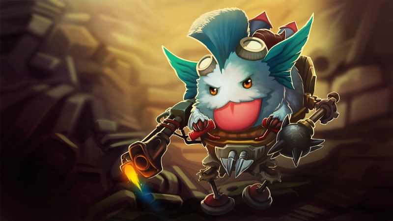 Rumble (League Of Legends), League Of Legends, 1080P, Poro, Video Game