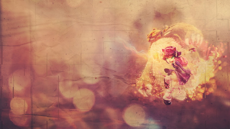 1080P, League Of Legends, Video Game, Annie (League Of Legends), Tibbers (League Of Legends)
