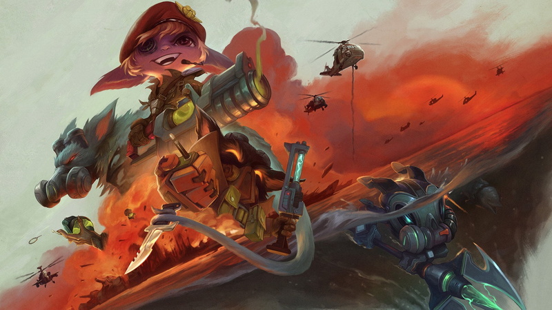 Tristana (League Of Legends), League Of Legends, Twitch (League Of Legends), 1080P, Veigar (League Of Legends), Fizz (League Of Legends), Video Game