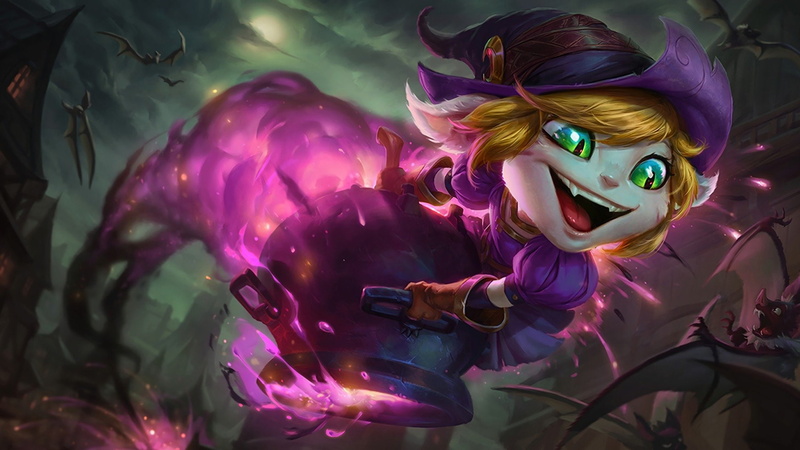 Halloween, 1080P, League Of Legends, Video Game, Tristana (League Of Legends)
