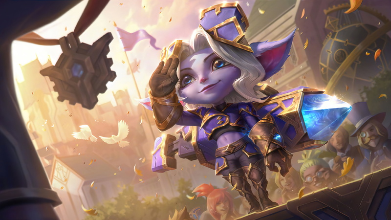 digital art, ADC, Riot Games, 8K, Adcarry, 4K, Tristana, Tristana (League of Legends), pixel art, Hextech, League of Legends