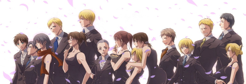 Armin Arlert, Reiner Braun, Historia Reiss, Ymir (Attack on Titan), Annie Leonhart, Mike Zacharius, Sasha Blouse, 1080P, Attack On Titan, Eren Yeager