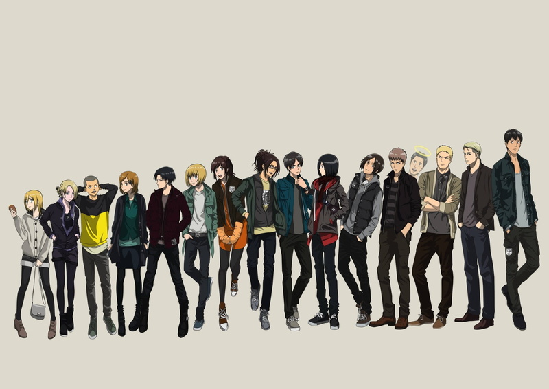 multi-Ethnic Group, occupation, Marco Bott, business Person, african Descent, Sasha Blouse, Bertolt Hoover, Levi Ackerman, titan, men, team