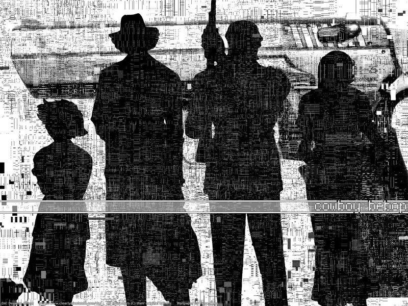 720P, faye, ein, bebop, cowboy, jet, white, spike, spiegel, black