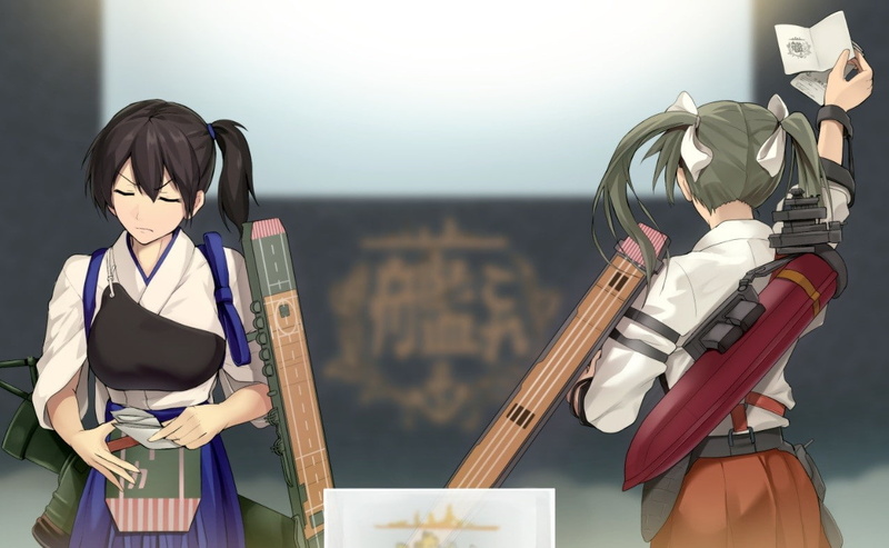 Kaga (KanColle), Zuikaku (KanColle), Kantai Collection, 480P