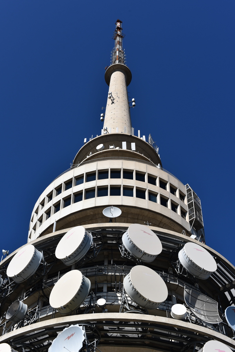 capital, architecture, building exterior, blue sky, nature, mountain, skyscraper, no people, communication, religion, landmark, day, building, moblie, canberra