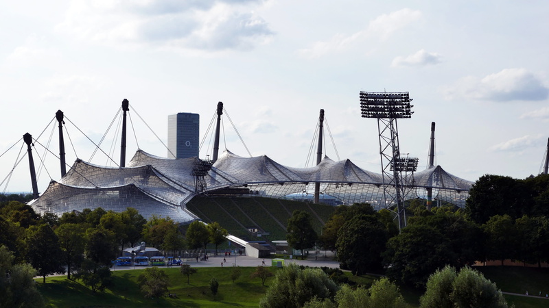 plant, connection, olympic park, nature, sky, travel destinations, events, built structure, bridge - man made structure, bridge, destination, places of interest