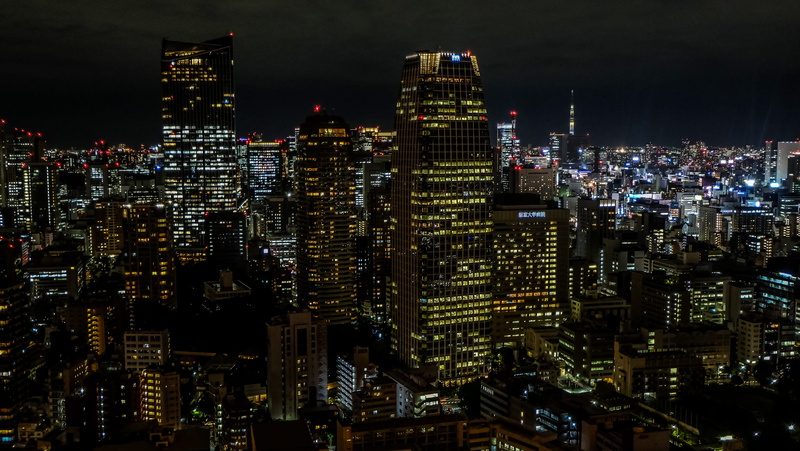 metropolis, crowd, architecture, building exterior, night, city life, mega, built structure, spire, tokyo tower, view, crowded, skyscrapers, office building exterior