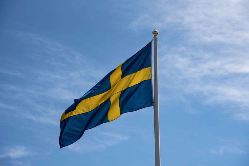 blue, summer party, outdoors, waving, 6 june, day, shape, yellow, environment, national icon, solar, sweden, sunlight, pole, blue-and-yellow, patriotism