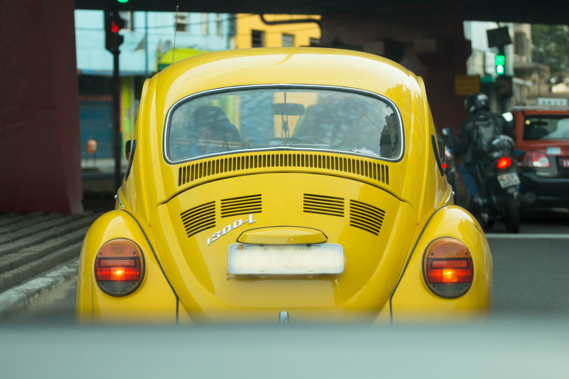 close-up, road, architecture, yellow, fuca, street, taxi, 5K, beetle, motor vehicle, city life, travel, yellow taxi, city street, headlight, car, transportation