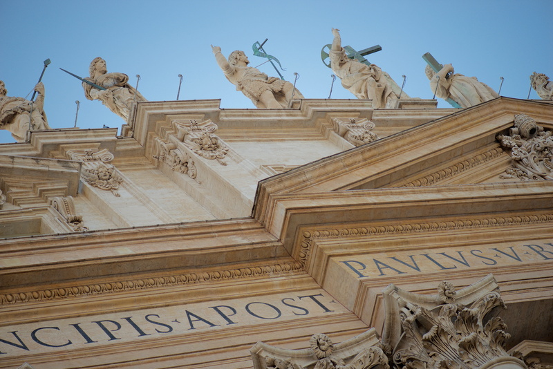 st. peters, statues, art and craft, cross, built structure, architectural column, creativity, church, travel destinations, 5K, tourism, representation