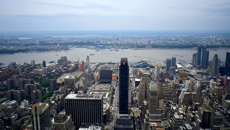 skyscraper, Usa, Building, tourism, water, cityscape, city life, aerial view, modern, outdoors, architecture, sky, 4K, financial district, City, buildings