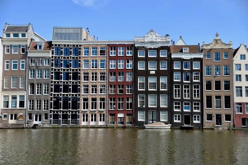architecture, trip, luxury, building exterior, netherlands, the channel, row house, built structure, window, the cityscape, europe, 4K, nature, residential