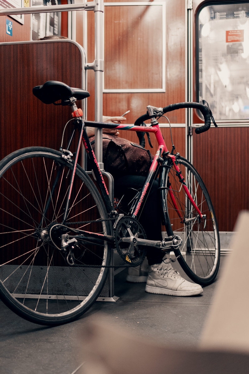 sport, transit, old-fashioned, wheel, red, road, hand, public transit, no People, mode of Transport, cyclist, berlin, transportation, 5K, urban Scene