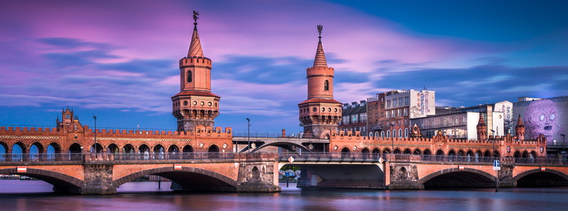 5K, concrete, body, Brücke, night, Metro  subway, bridge, Berlin, U-Bahn, history, cke, urban Scene, architecture, water, long, gründerzeit, long bridge