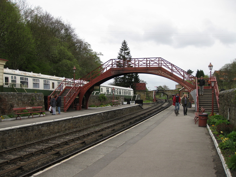 2K, platform, station, railroad track, track, railway, outdoors, the way forward, bridge, bridge - man made structure, group of people, public, industry