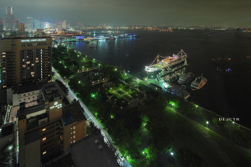 x, nature and landscapes, night, 1080P, water, view, city, tokio, dejctr