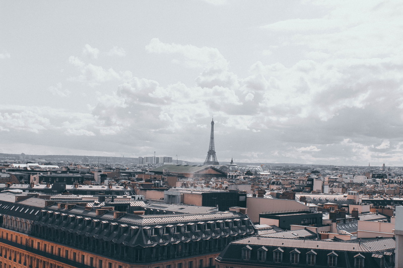 city life, building exterior, cityscape, city, paris, cloud - sky, industry, sky, building, high angle view, no people, nature, rooftop, spire, 5K, architecture