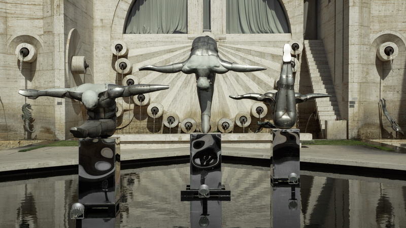 pattern, metal, sculpture, history, design, security, 5K, pool, the past, art, yerevan, sport, art and craft, diver, outdoors, day, no people, diving