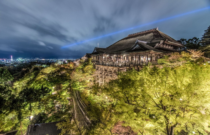 Temples, Kyoto, Japan, 1080P, Kiyomizu-Dera