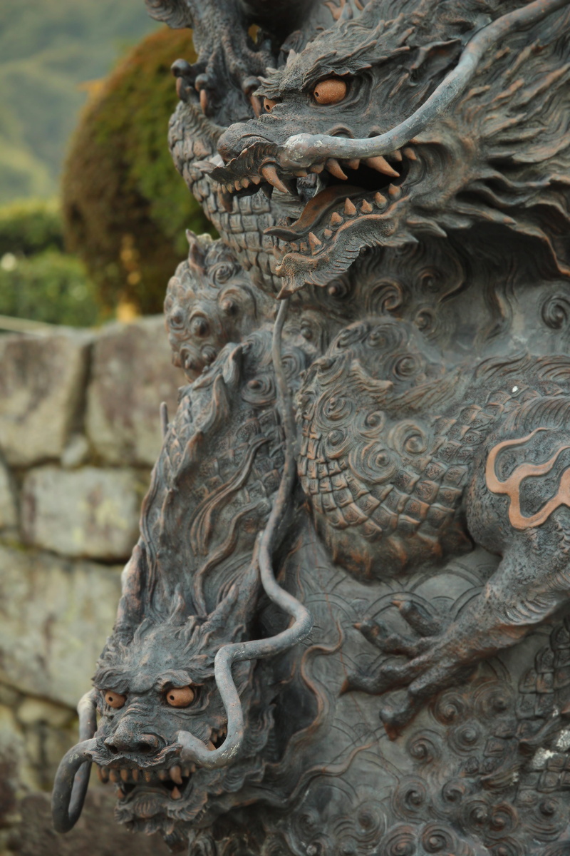 day, carving - craft product, japan, outdoors, myth, ornate, tradition, temple, dragon, religion, carving, creativity, no people, pattern, craft, art and craft