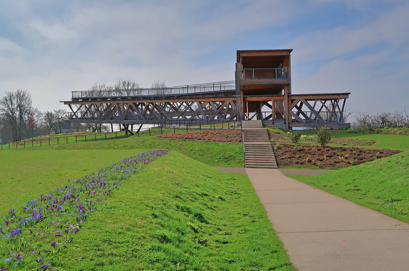 bridge, day, footpath, ehrenbreitstein fortress, rush, land, bridge - man made structure, beauty in nature, outlook, observation deck, 5K, sky, purple