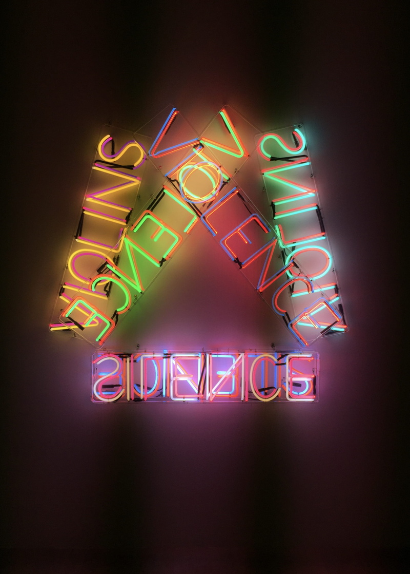 neonlight, neon, multi colored, 2K, word, electricity, illuminated, western script, night, black background, connection, light - natural phenomenon, lighting equipment