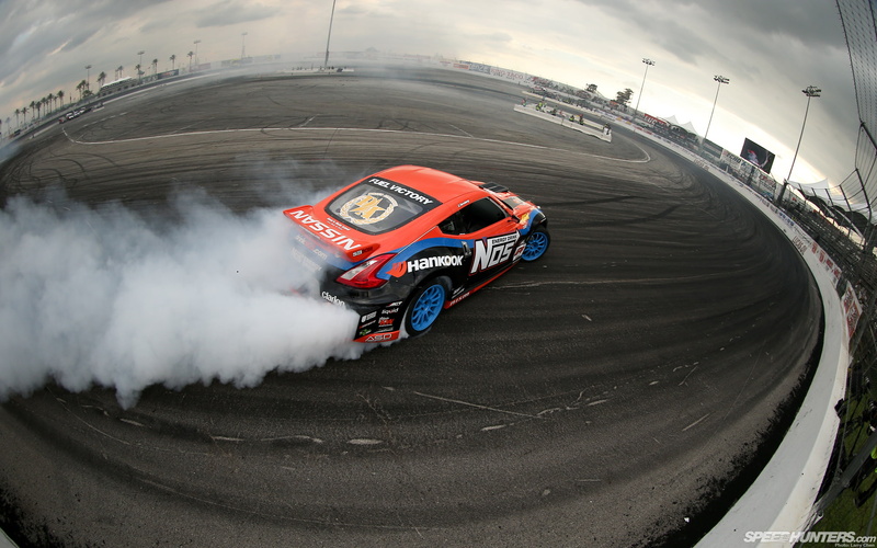 race, track, drift, fisheye, 350z, hd, z, nissan, 1080P, cars, smoke