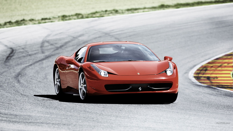 1080P, cars, track, 458, italia, ferrari, race, hd