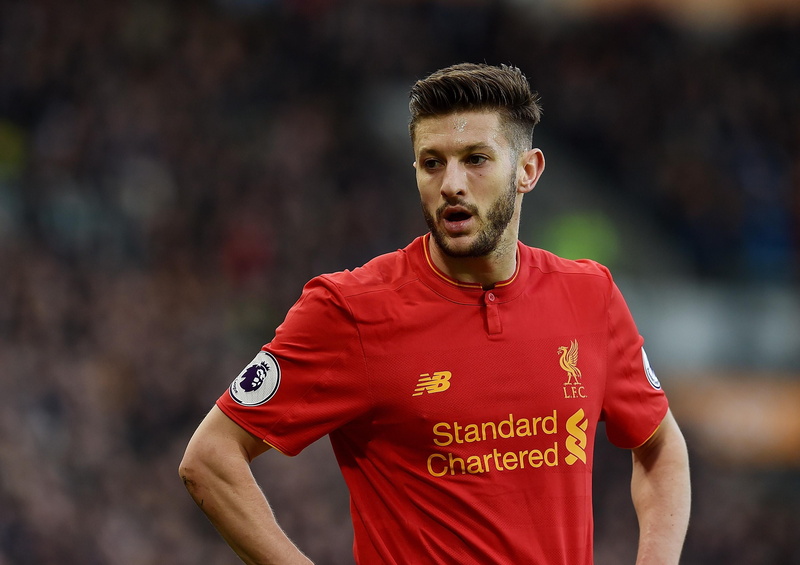athlete, portrait, clothing, young adult, focus on foreground, Adam Lallana, lifestyles, red, England, sportsman, waist up, Liverpool FC, sport, front view