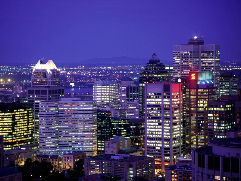 top view, nature, no people, illuminated, building Exterior, famous Place, financial District, landscape, japan, night, urban Skyline, twilight, 720P