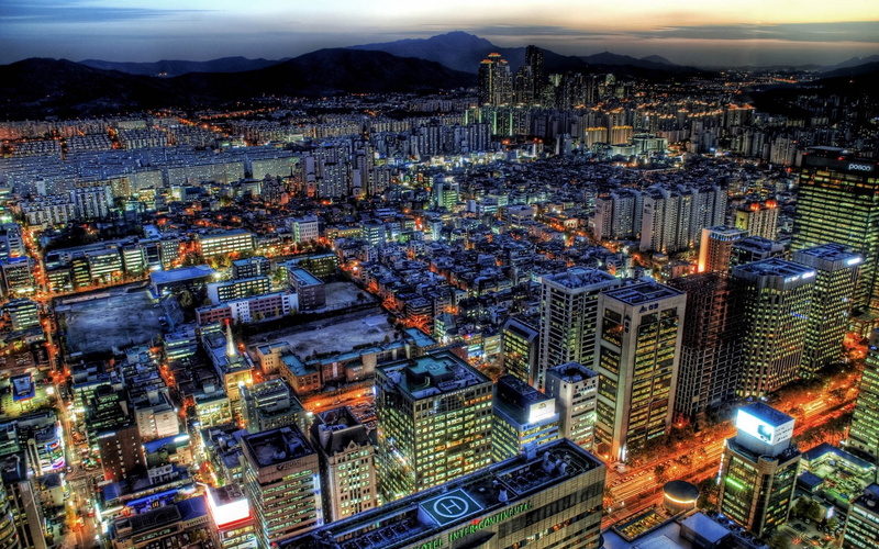 dusk, tokyo Prefecture, tower, buildings, downtown District, mountain, twilight, street Light, crowded, illuminated, sky, urban sprawl, outdoors, crowd