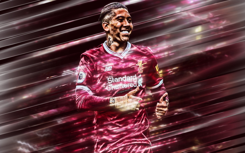Soccer, Brazilian, 4K, Roberto Firmino, Liverpool F.C.