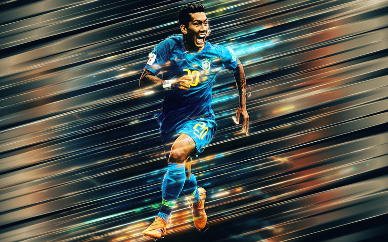 Footballer, Soccer, 4K, Roberto Firmino, Brazilian