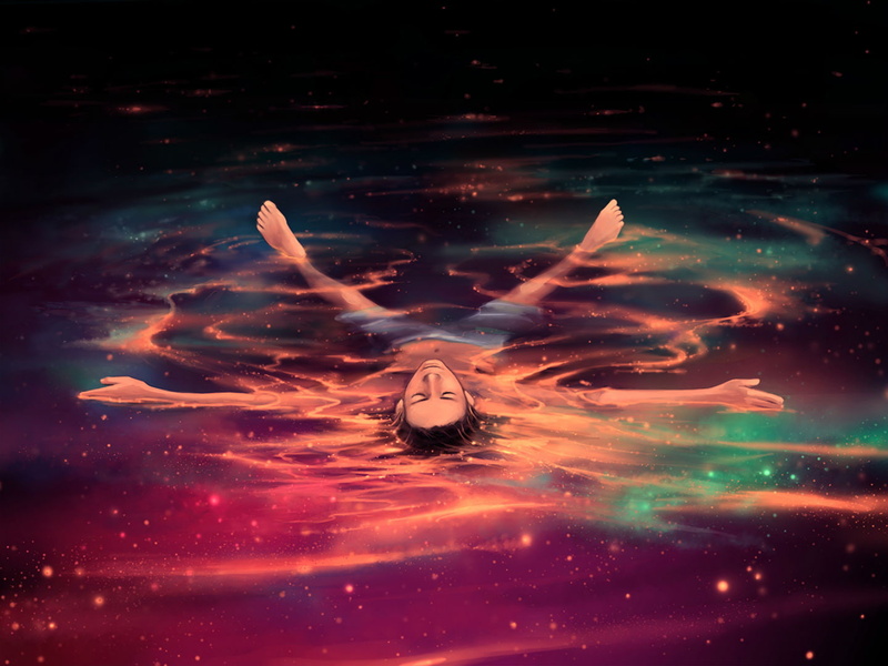 water, rolando, original, night, hair, cyril, male, stars, brown, 720P