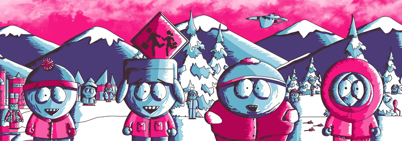 South Park, ArtStation, TV Series, cartoon, Rolando Lopez Fonseca, 4K