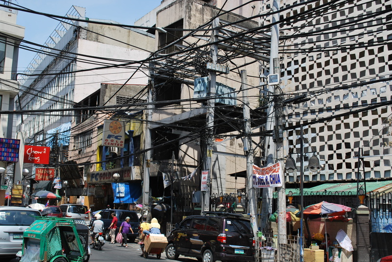 power supply, city, Power Cable, communication, cable, city street, Manila, residential district, cable salad, office building exterior, real people, mode of transportation