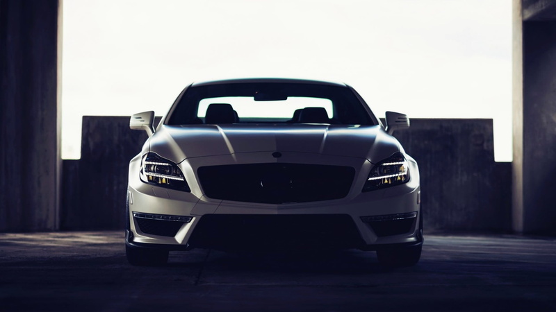 white, retro styled, car, 1080P, silver, Mercedes-Benz, land vehicle, Mercedes-Benz CLS, architecture, toy, no people, motor vehicle, vehicle, transportation
