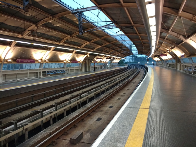 railroad station platform, fernando alves firmino, sampa, architecture, absence, long, diminishing perspective, 2017, station, platform, no people, metropolitan