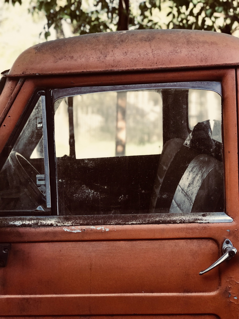 symbol, outdoors, tire, furniture, metal, tree, mode of transportation, san martín 2231, abandoned, campana, 4K, sunlight, staircase, vehicle, argentina