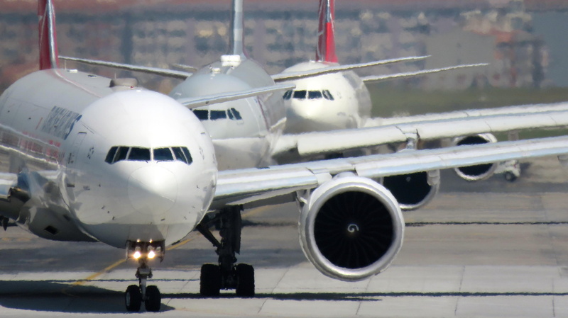 mode of transportation, airport runway, wheel, runway, turkey, airplane, transportation, commercial airplane, travel, leaving, airport, day, outdoors, aircraft wing
