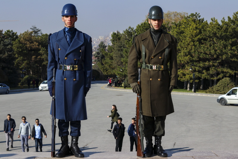 transportation, nature, atatürk, day, standing, monument, mausoleum, ankara, castle, army, mars, guard, government, city, uniform, front view, mode of transportation
