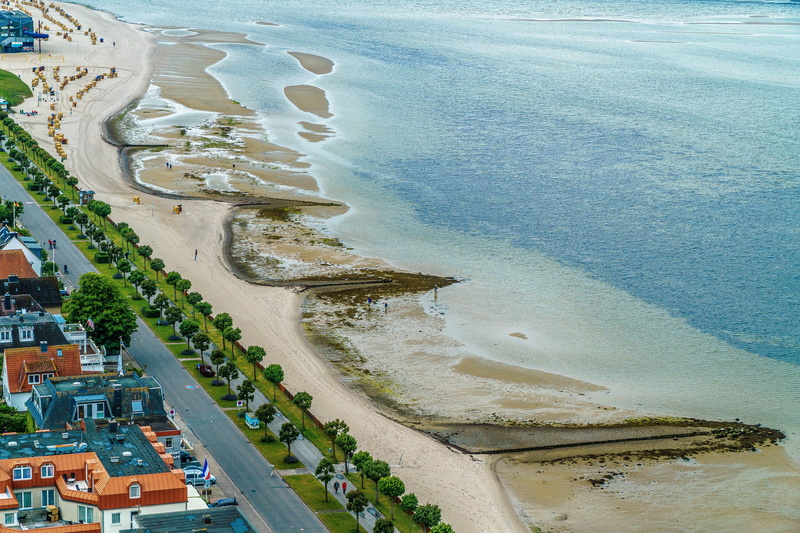 Water, Beach, travel, marine cenotaph, travel destinations, mecklenburg, Sea, aerial view, beauty in nature, built structure, Baltic Sea, city, coast, luxury