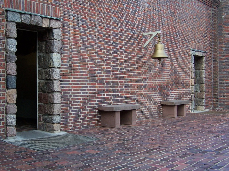 entrance, kiel, pattern, brick, baltic sea, no people, built structure, germany, wall - building feature, street, house, wall, bank, day, kieler firth