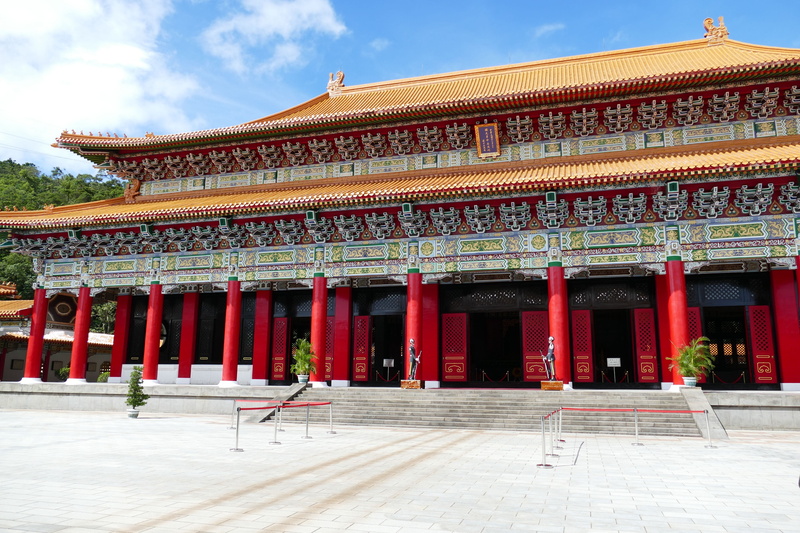 china, guard, changing of the guard, guard of honor, classical style, travel destinations, no people, place of worship, sky, taiwan, state, building exterior
