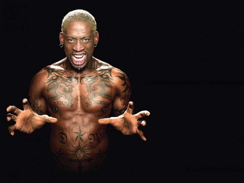 Dennis Rodman, 720P, Basketball