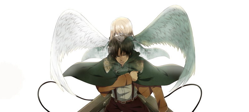 kyojin, shingeki, niina, ral, 2K, rivaille, petra, wings